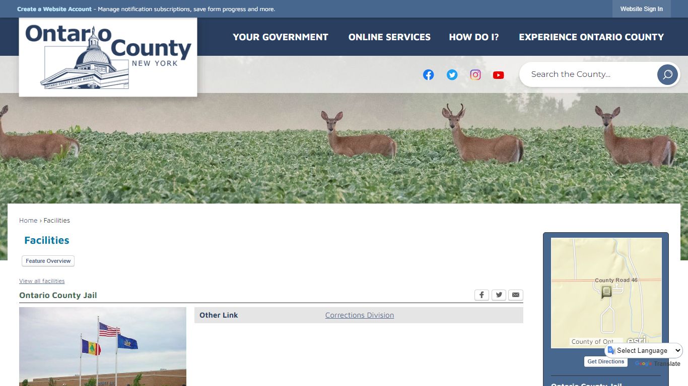 Facilities • Ontario County, NY • CivicEngage